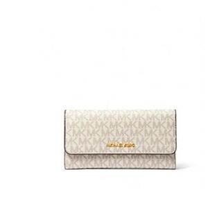 Michael Kors Cream Trifold Wallet